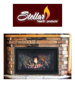 Stellar Hearth Products Gas Fireplace
