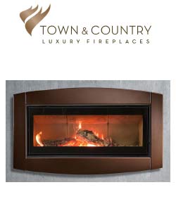 Town and Country Wood Fireplace