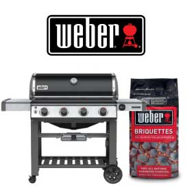 Weber BBQ Grill and Logo